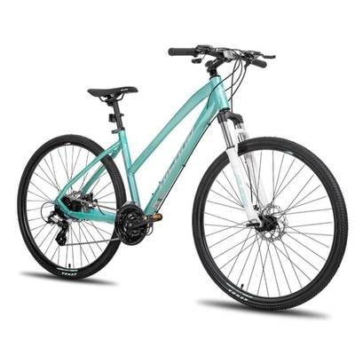Hiland 700C Aluminum Hybrid Urban City Bike
