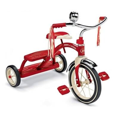 Radio Flyer Classic Red Dual Deck Tricycle