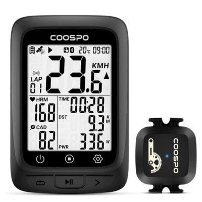 COOSPO Speedometer with Auto Backlight IP67 Rating