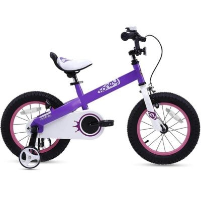 RoyalBaby Honey and Buttons Kids Bike with Training Wheels