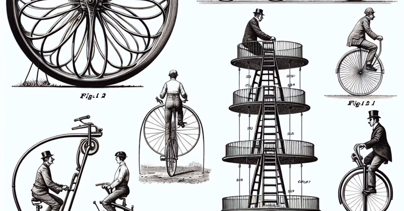 The 10 Strangest Bicycle Designs Ever Patented