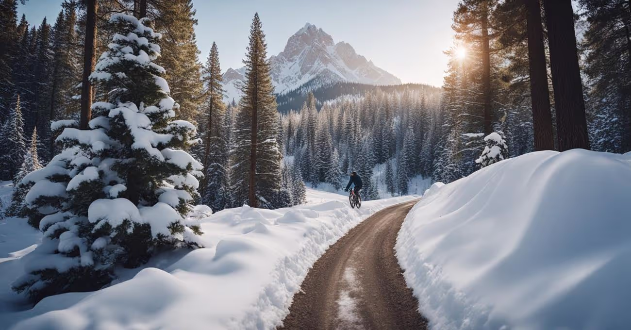 10 Best Snowy Mountain Bike Rides