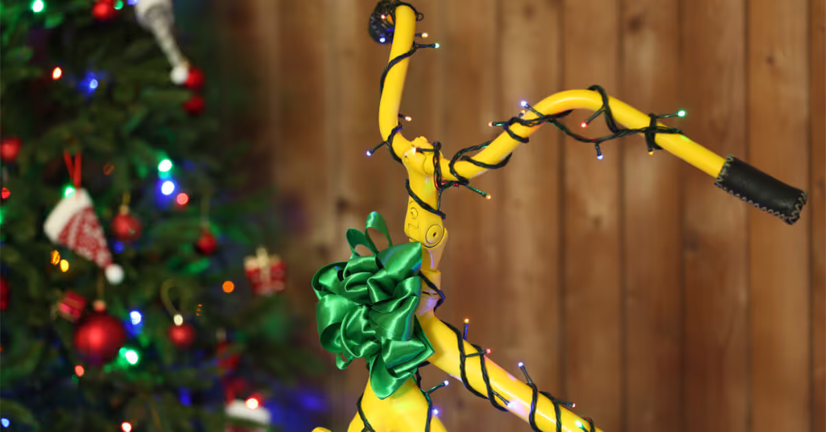 How To Wrap a Bike For Christmas