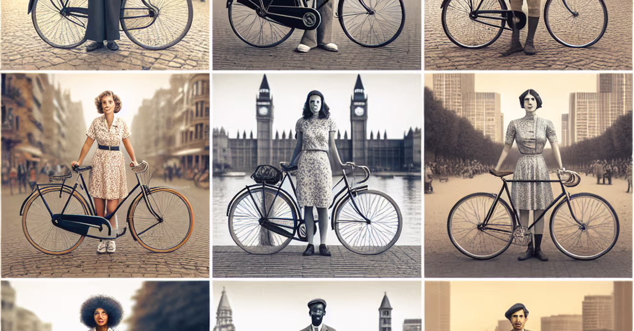 10 Iconic Photographs of People and Their Bicycles
