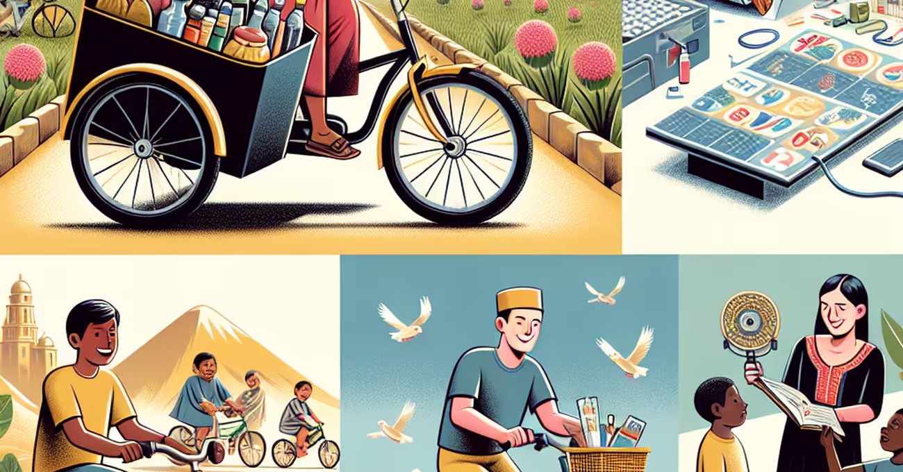10 Ways Bicycles Are Being Used to Make a Difference Globally