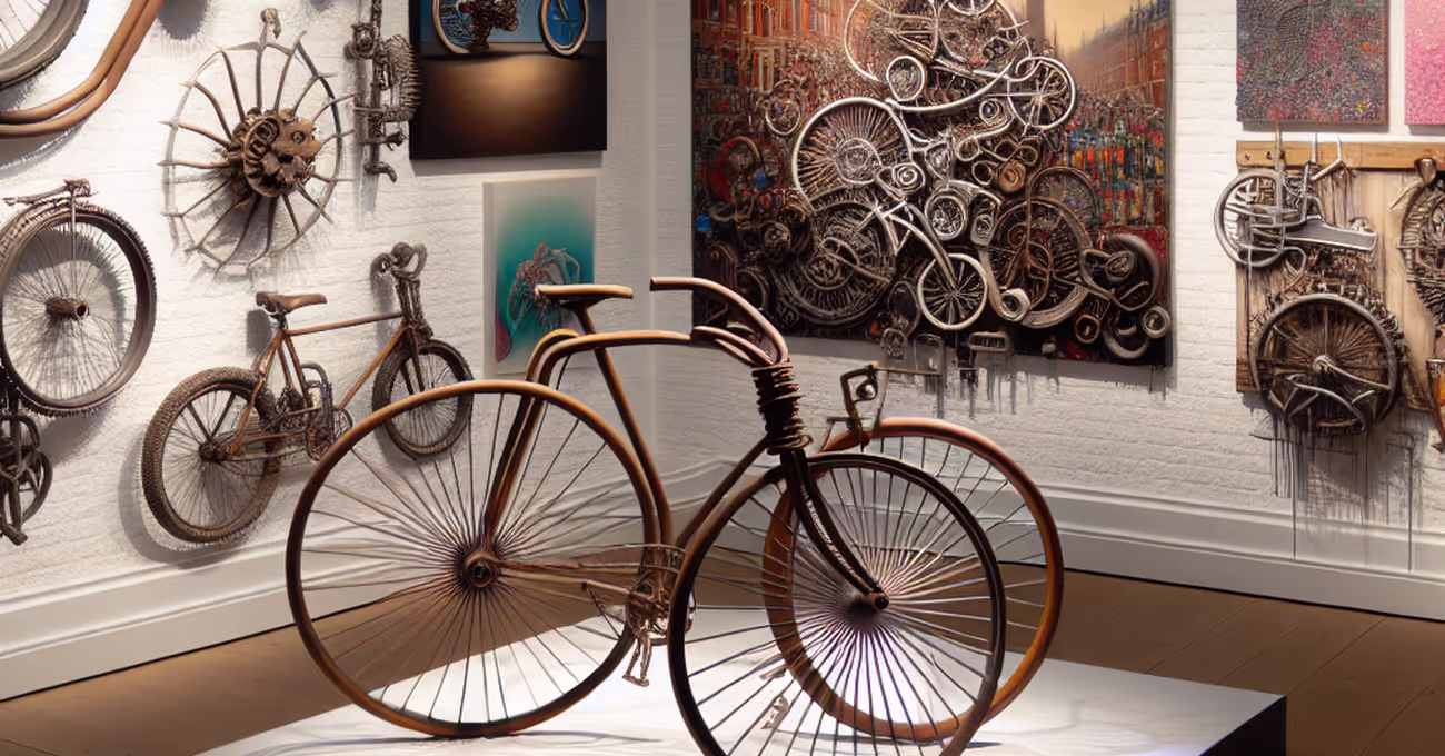 10 Bicycles That Became Art Pieces