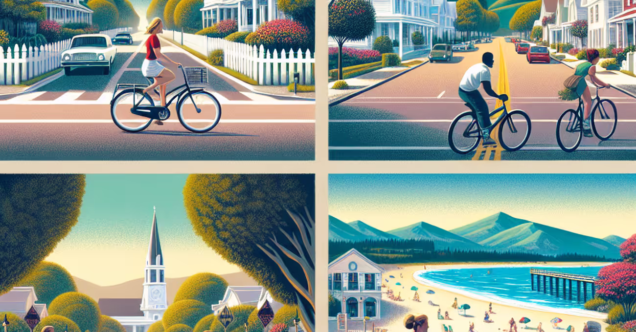 The 10 Most Bicycle-Friendly Small Towns in America